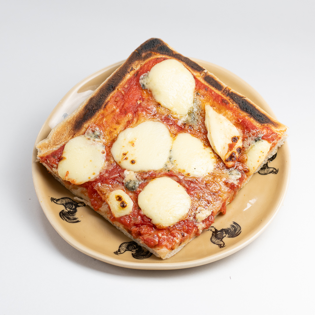 Pizza al Taglio 4 Quesos